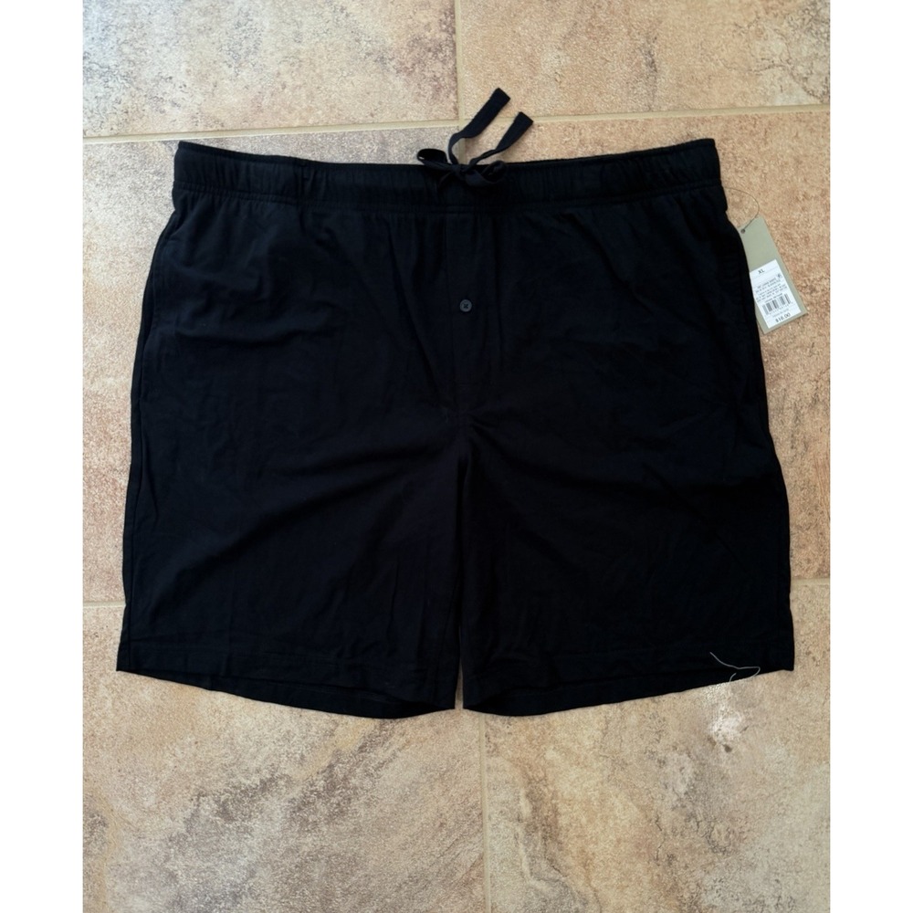 Goodfellow & Co Men's 9" Lounge/Pajama Knit Shorts ~ Black Sz XL NWT
